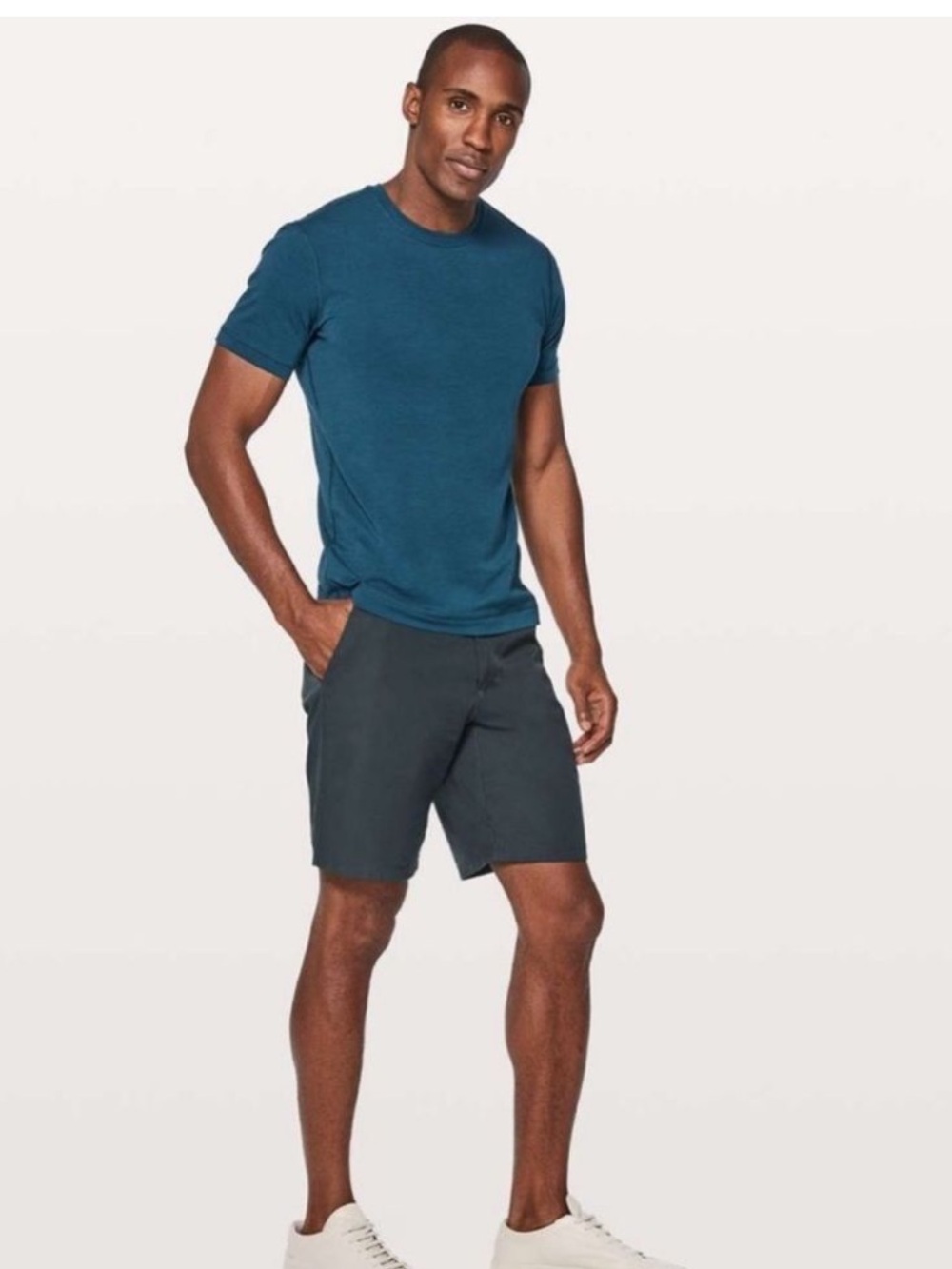 Lululemon Commission‎ Shorts Mens 32 Gray Golf Chino Technical Shorts